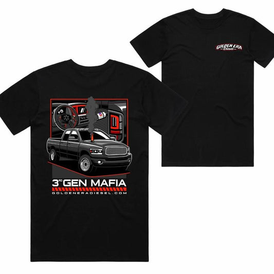 3rd Gen Mafia Tee - Graphic Truck Enthusiasts, Stylish Car Merch for Automotive Enthusiasts