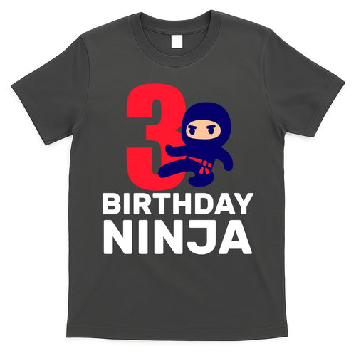 3rd Birthday Ninja T-Shirt Hoodie, Sweatshirt | CoreVibeTees.com