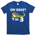 3rd Birthday Oh Snap Im 3 T-Shirt Hoodie, Sweatshirt | CoreVibeTees.com