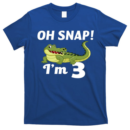 3rd Birthday Oh Snap Im 3 T-Shirt Hoodie, Sweatshirt | CoreVibeTees.com