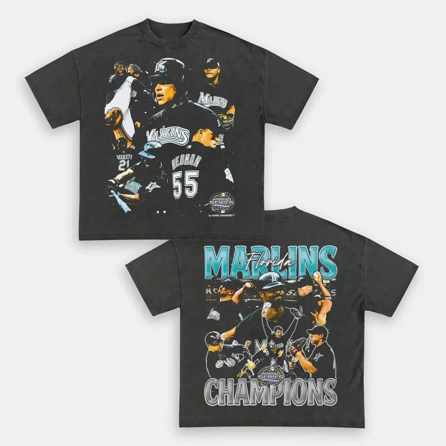 Marlins Back Design TEE Hoodie, Sweatshirt | CoreVibeTees.com (Image 3)