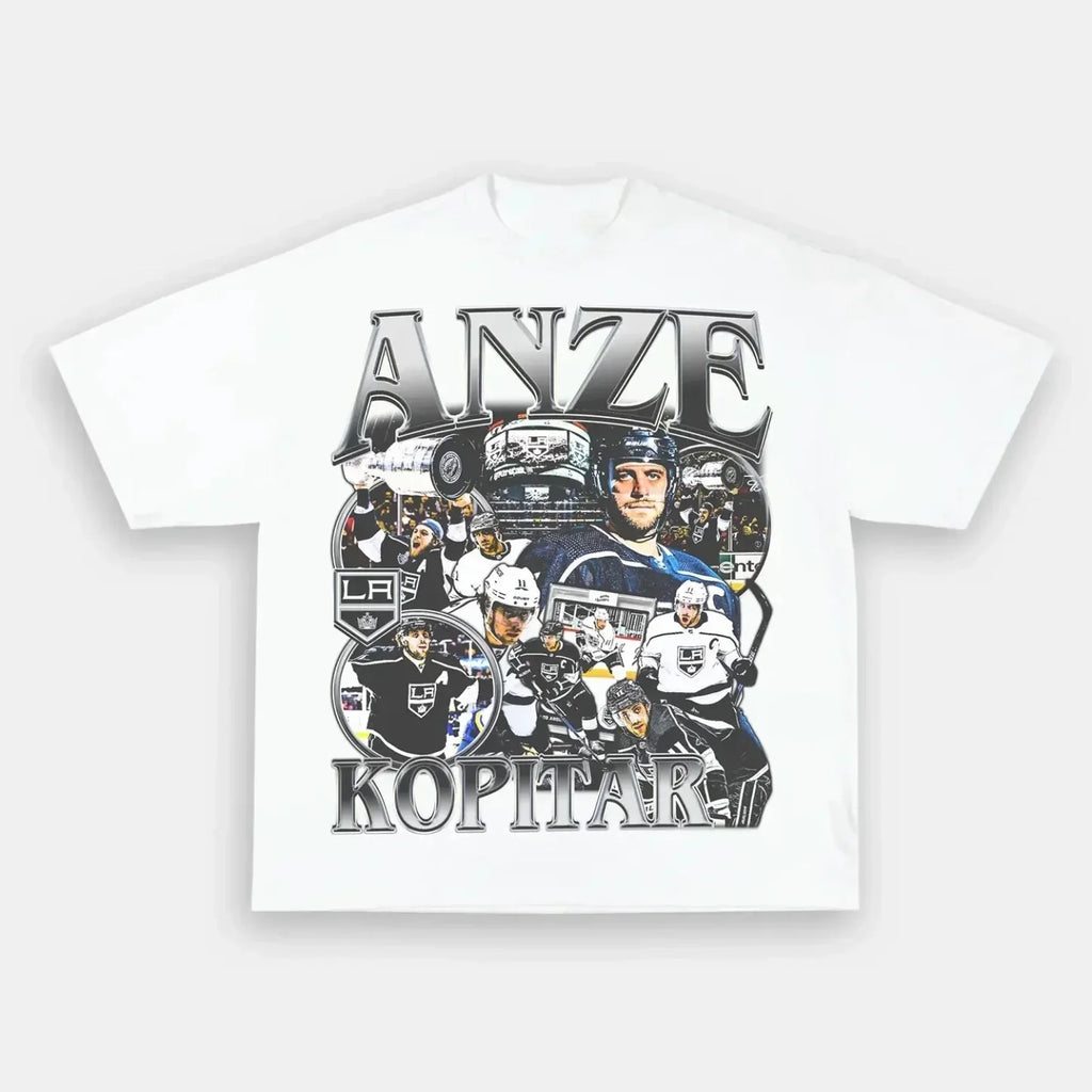 Anze Kopitar TEE Style001 Hoodie, Sweatshirt | CoreVibeTees.com (Image 2)