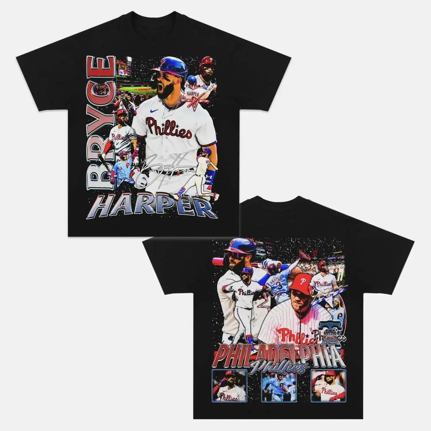 Bryce Harper Back Design TEE Style001 Hoodie, Sweatshirt | CoreVibeTees.com (Image 1)
