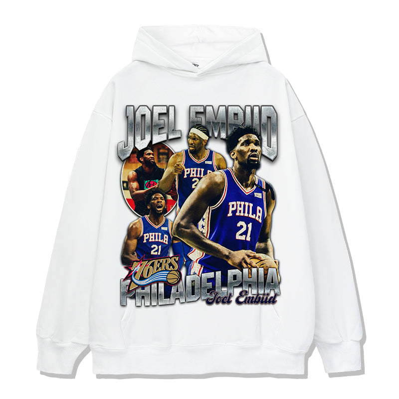 Joel Embiid HOODIE NBA 2024 Style001 T-Shirts, Sweatshirt | CoreVibeTees.com (Image 2)