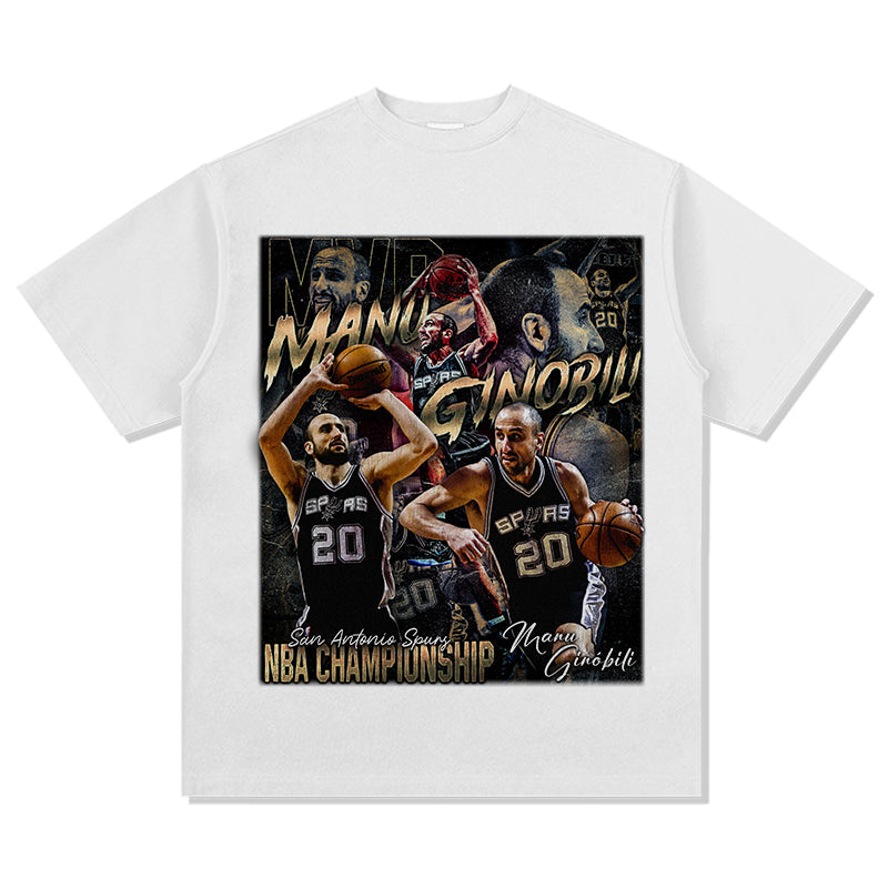 Manu Ginobili Tee NBA 2024 Hoodie, Sweatshirt | CoreVibeTees.com (Image 4)