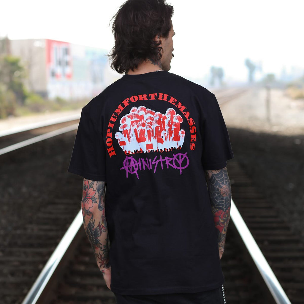 HOPIUMFORTHEMASSES T-Shirt (Black) Hoodie, Sweatshirt | CoreVibeTees.com (Image 3)