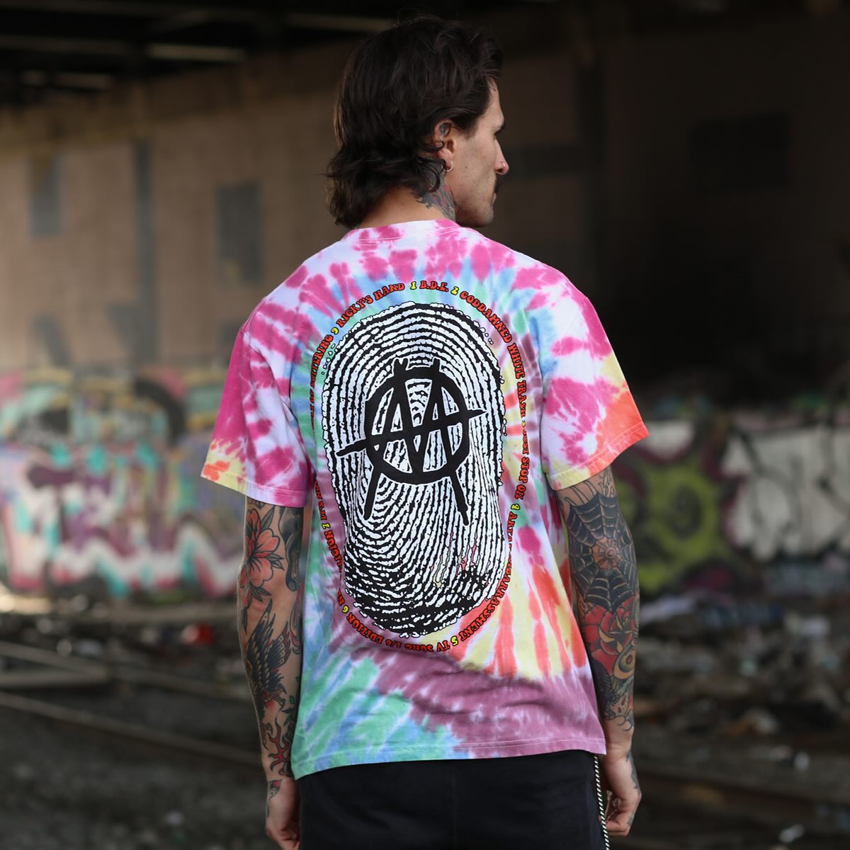 Shroom Logo T-Shirt (Tie Dye) Hoodie, Sweatshirt | CoreVibeTees.com (Image 3)