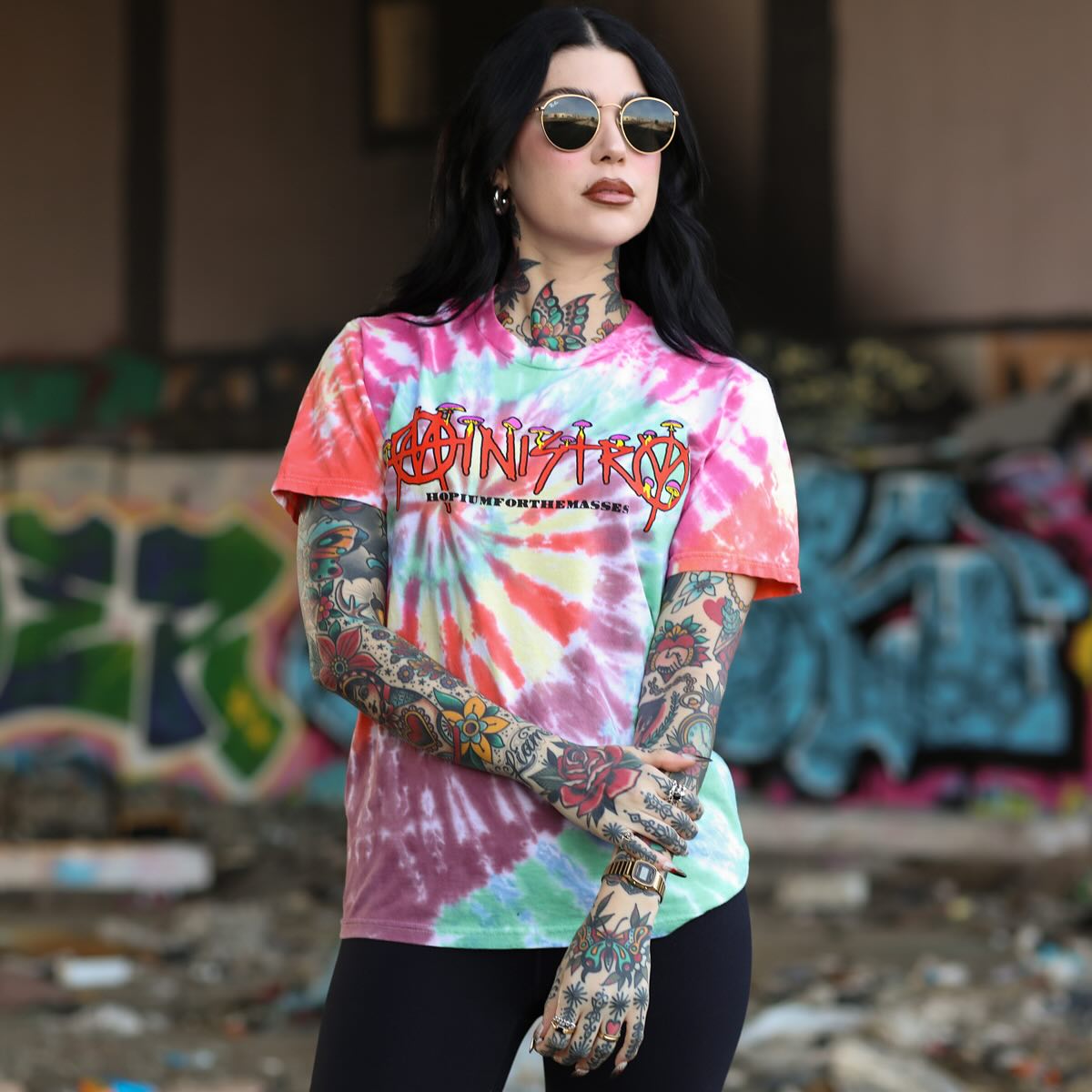 Shroom Logo T-Shirt (Tie Dye) Hoodie, Sweatshirt | CoreVibeTees.com (Image 2)