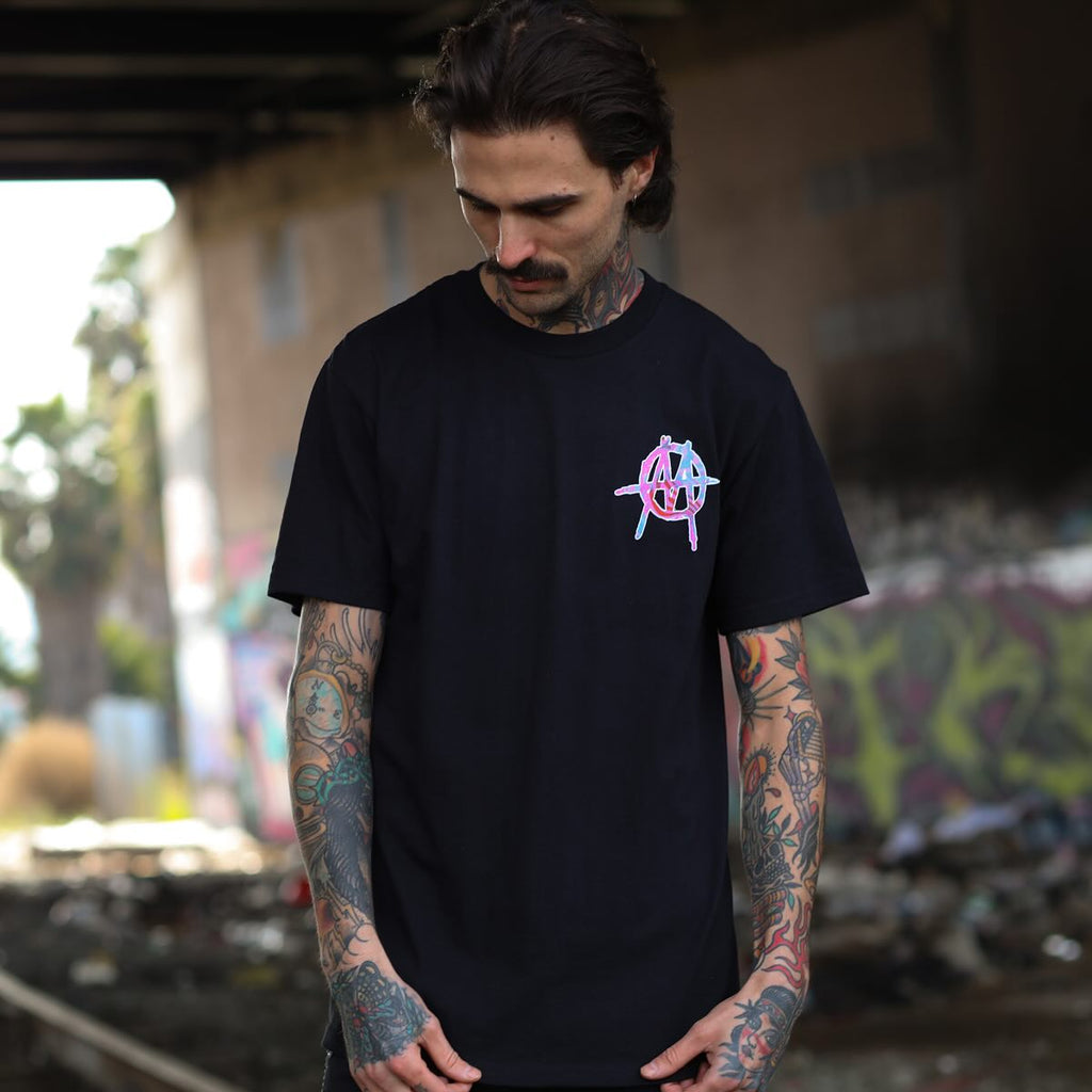 HOPIUM Mushroom T-Shirt (Black) Hoodie, Sweatshirt | CoreVibeTees.com (Image 2)