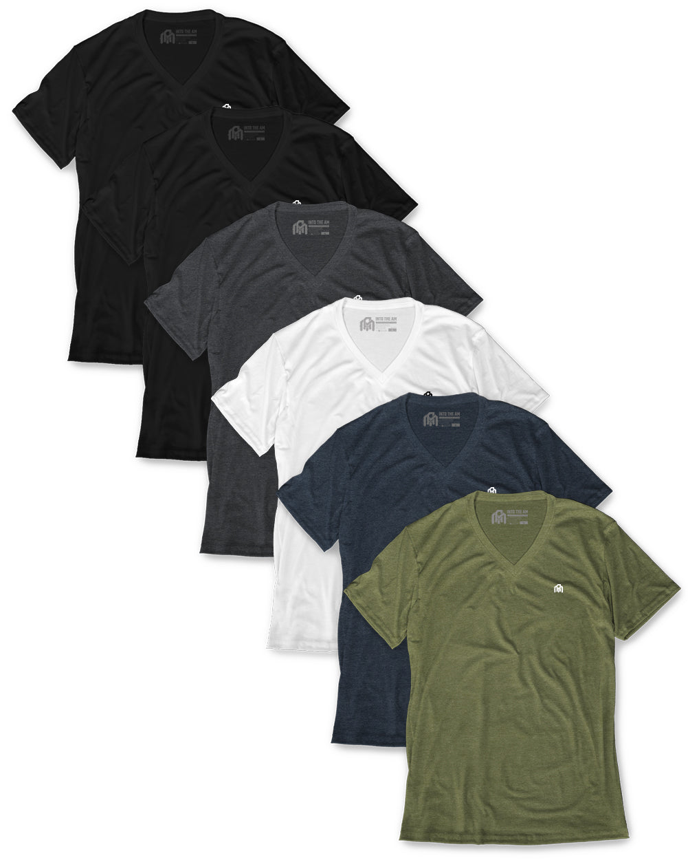 Custom 6 Pack V-Neck Tee - Branded Hoodie, Sweatshirt | CoreVibeTees.com