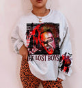 LOST BOYS FRONT & SLEEVE DESIGN SWEATSHIRT T-Shirts, Hoodie | CoreVibeTees.com (Image 1)