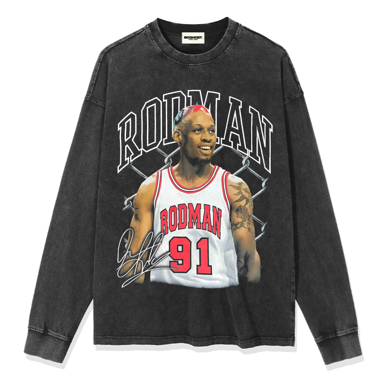 Dennis Rodman Sweatshirt NBA 2024 Style002 T-Shirts, Hoodie | CoreVibeTees.com (Image 1)