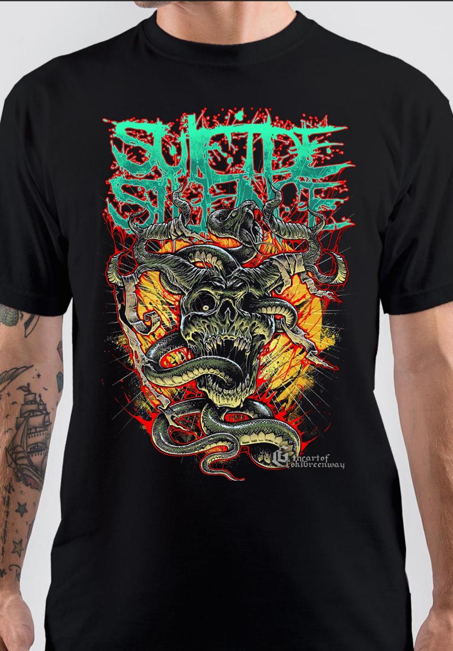 Suicide Silence T-Shirt Style008 Hoodie, Sweatshirt | CoreVibeTees.com