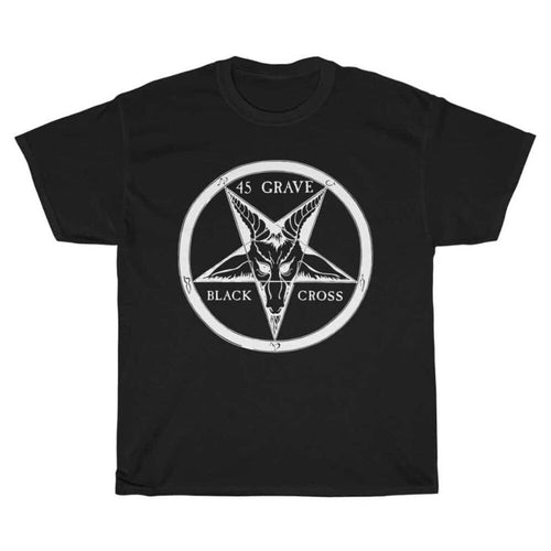 45 Grave Black Cross T-Shirt Hoodie, Sweatshirt | CoreVibeTees.com