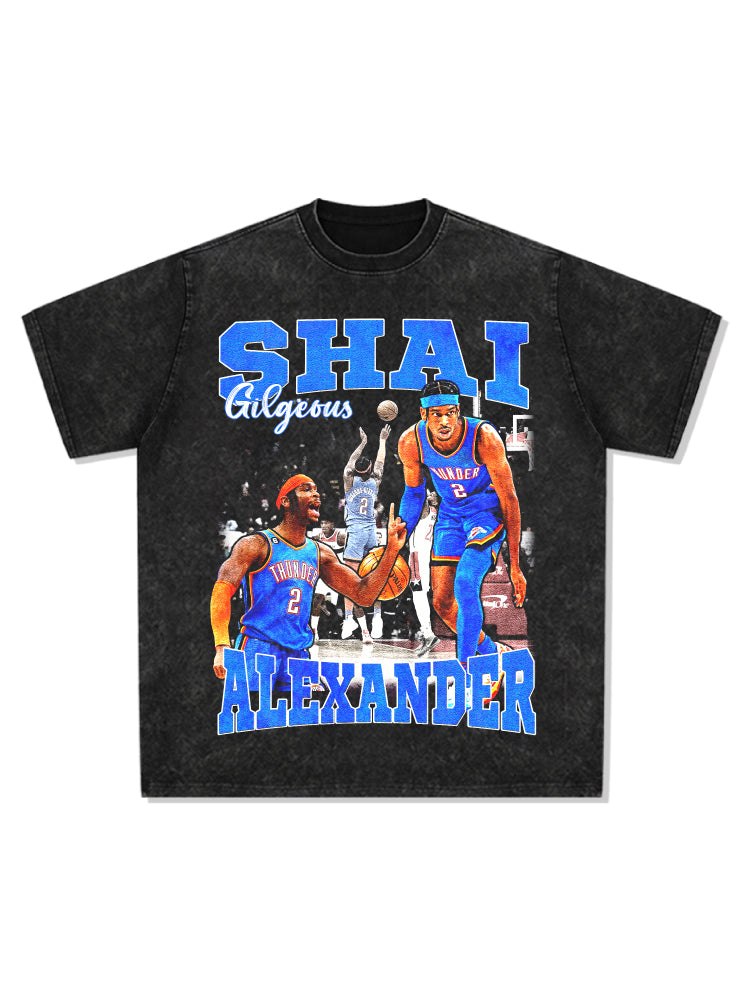 Shai Gilgeous-Alexander Tee NBA 2024 Style001 Hoodie, Sweatshirt | CoreVibeTees.com (Image 1)