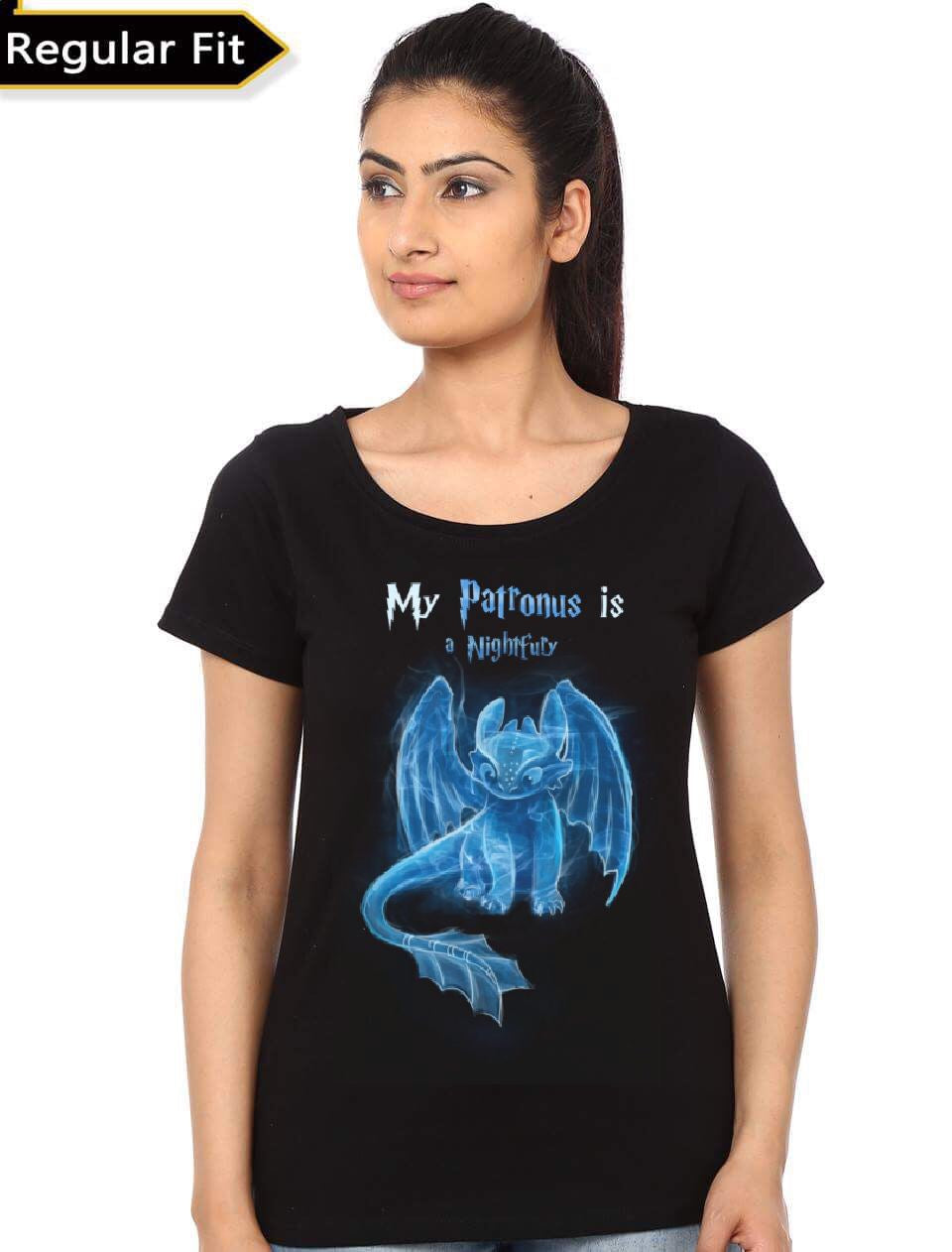 Nightfury Patronus Charm Girlâ€™s T-Shirt Hoodie, Sweatshirt | CoreVibeTees.com