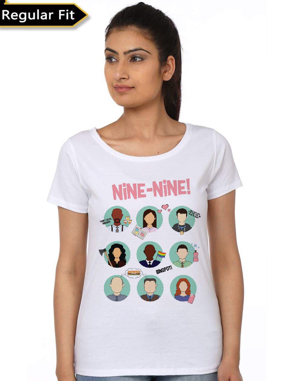 Brooklyn Nine Nine White T-Shirt Style002 Hoodie, Sweatshirt | CoreVibeTees.com