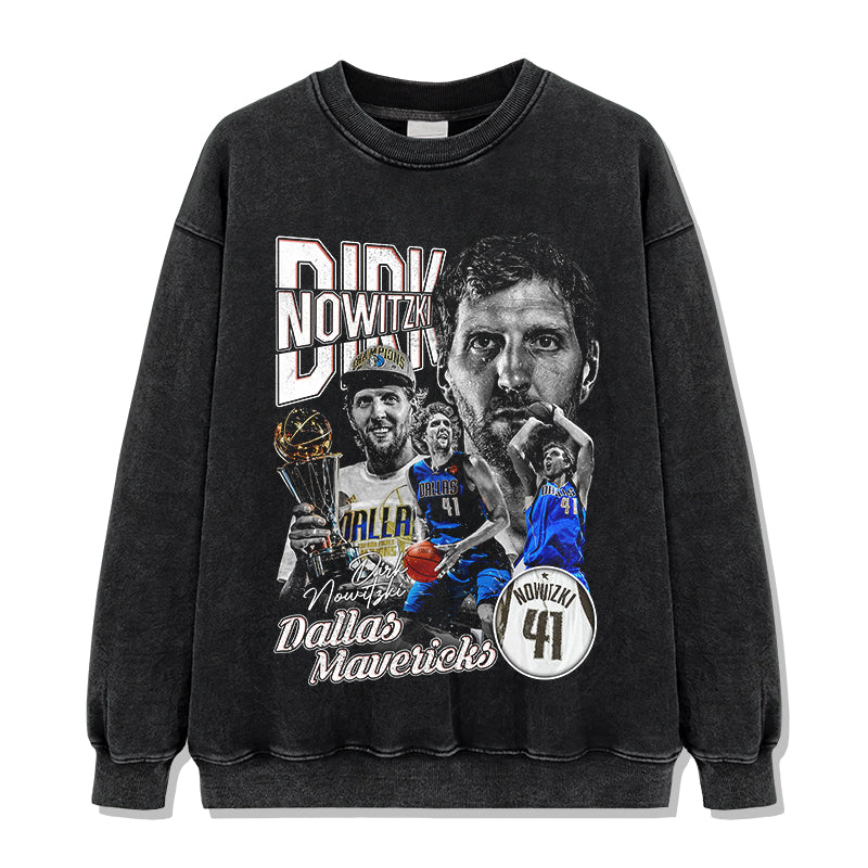 Dirk Nowitzki Sweatshirt NBA 2024 T-Shirts, Hoodie | CoreVibeTees.com (Image 2)