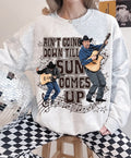 SUN COMES UP SWEATSHIRT T-Shirts, Hoodie | CoreVibeTees.com (Image 1)
