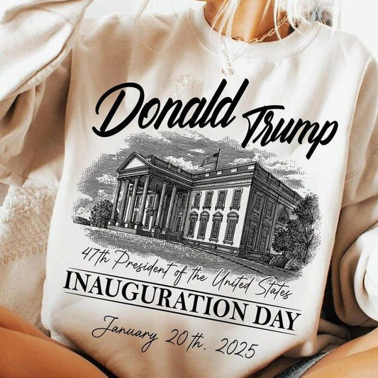 47th US President Inauguration Shirt-sweatshirt-hoodie, Inauguration Day 2025 tshirt, 45 47 hoodie, President sweatshirt, Trendy tshirt, American Flag Png