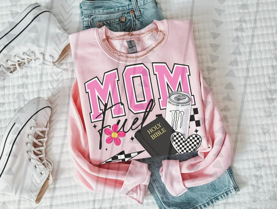 MOM FUEL COLLECTION SWEATSHIRT (MULTIPLE OPTIONS) T-Shirts, Hoodie | CoreVibeTees.com (Image 2)