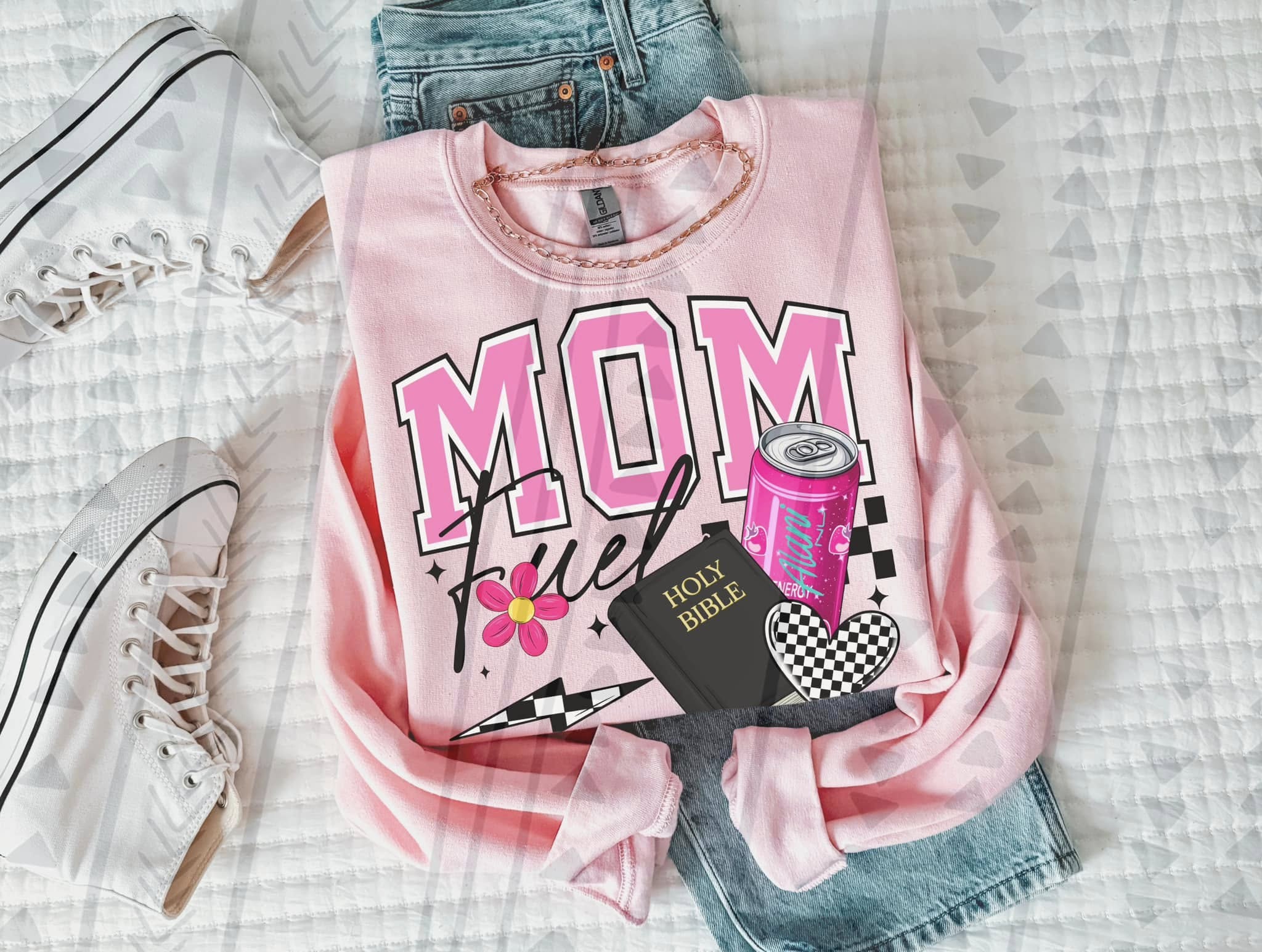 MOM FUEL COLLECTION SWEATSHIRT (MULTIPLE OPTIONS) T-Shirts, Hoodie | CoreVibeTees.com (Image 3)