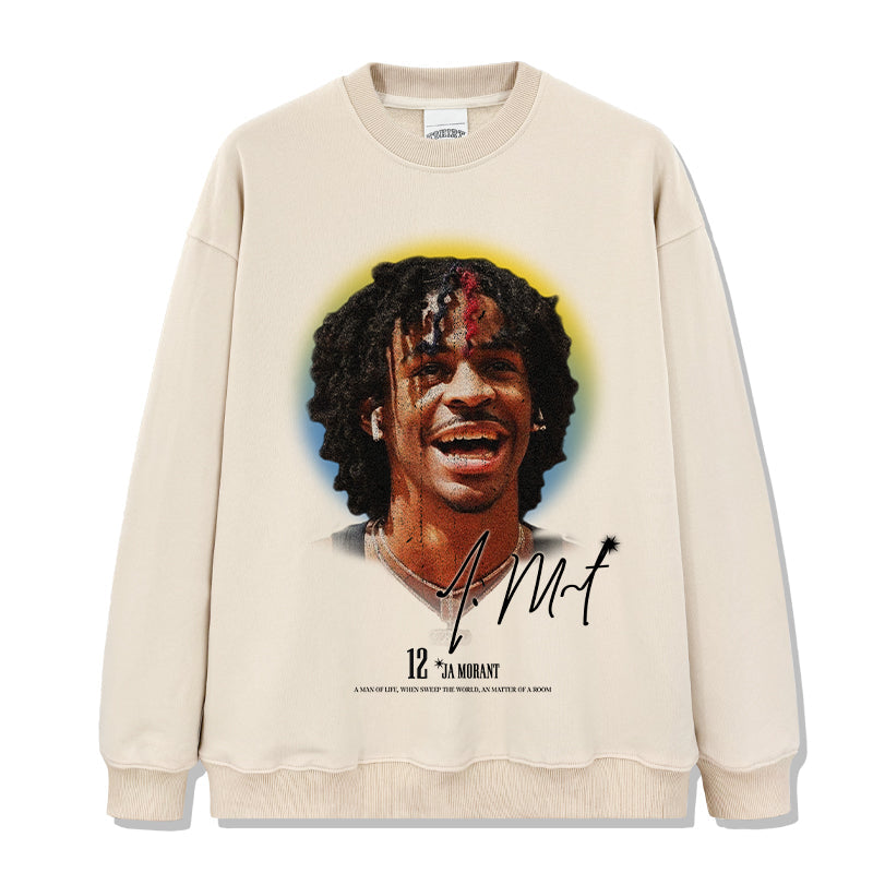 Ja Morant Sweatshirt NBA 2024 Style008 T-Shirts, Hoodie | CoreVibeTees.com (Image 3)