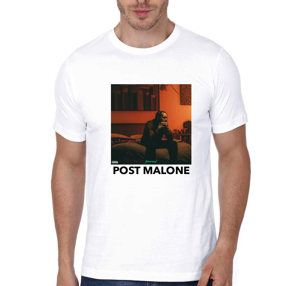 Post Malone White T-Shirt Style002 Hoodie, Sweatshirt | CoreVibeTees.com