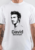 David Beckham White T-Shirt Style002 Hoodie, Sweatshirt | CoreVibeTees.com