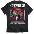 TRC 4G63 Engine T-Shirt (800 Entries) Hoodie, Sweatshirt | CoreVibeTees.com (Image 1)