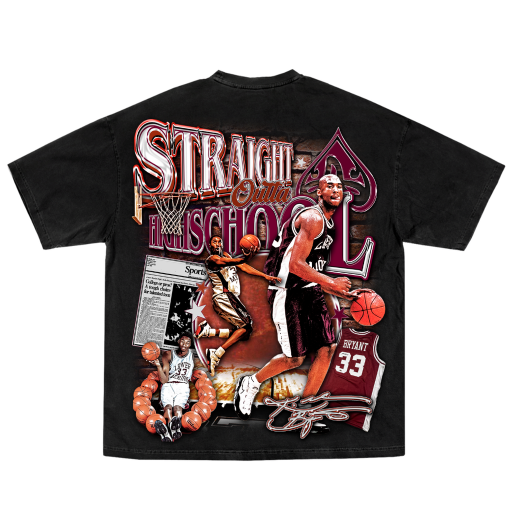 Kobe "Highschool" Tee Hoodie, Sweatshirt | CoreVibeTees.com (Image 5)