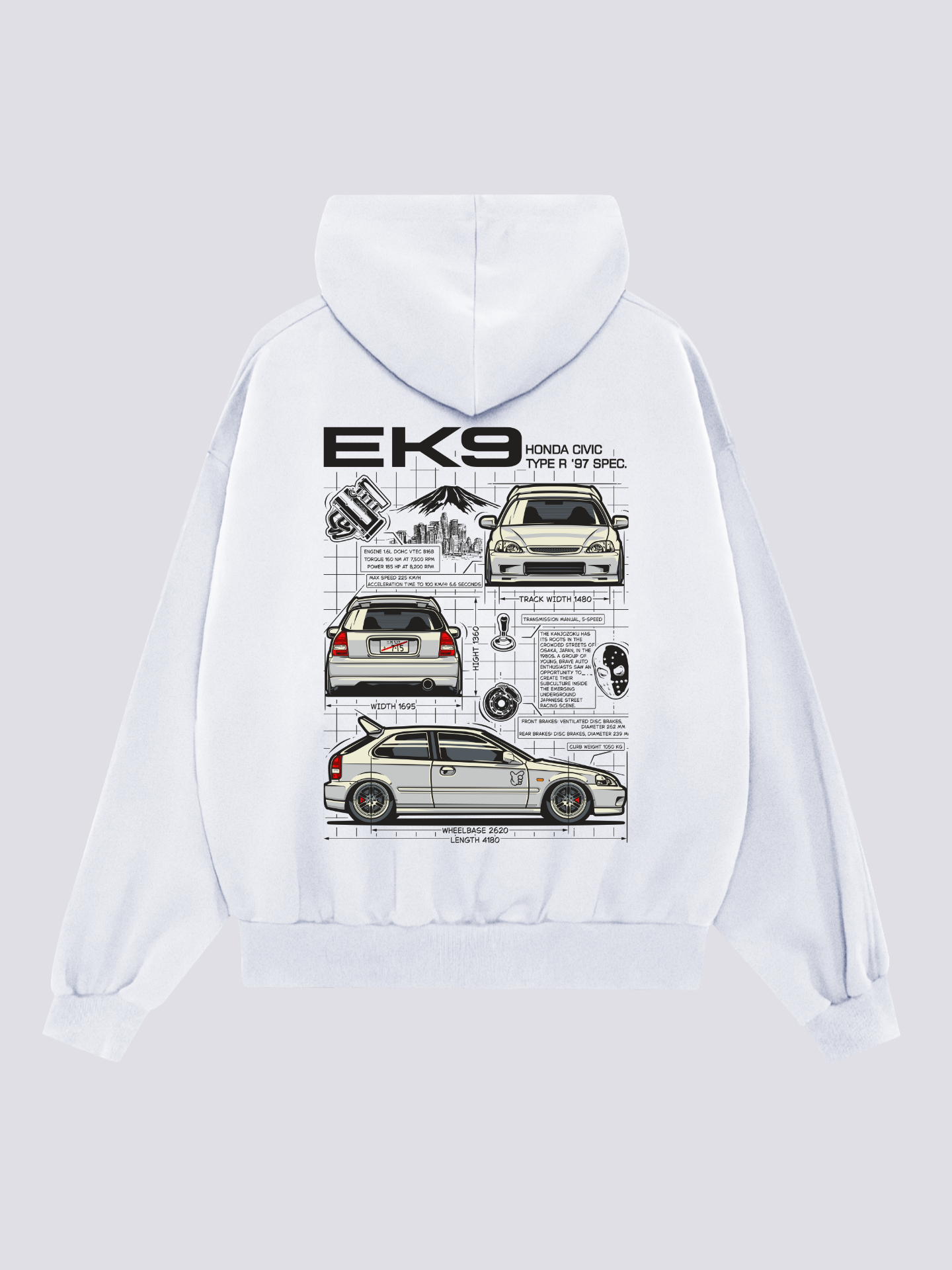 Civic Project Hoodie T-Shirts, Sweatshirt | CoreVibeTees.com (Image 1)