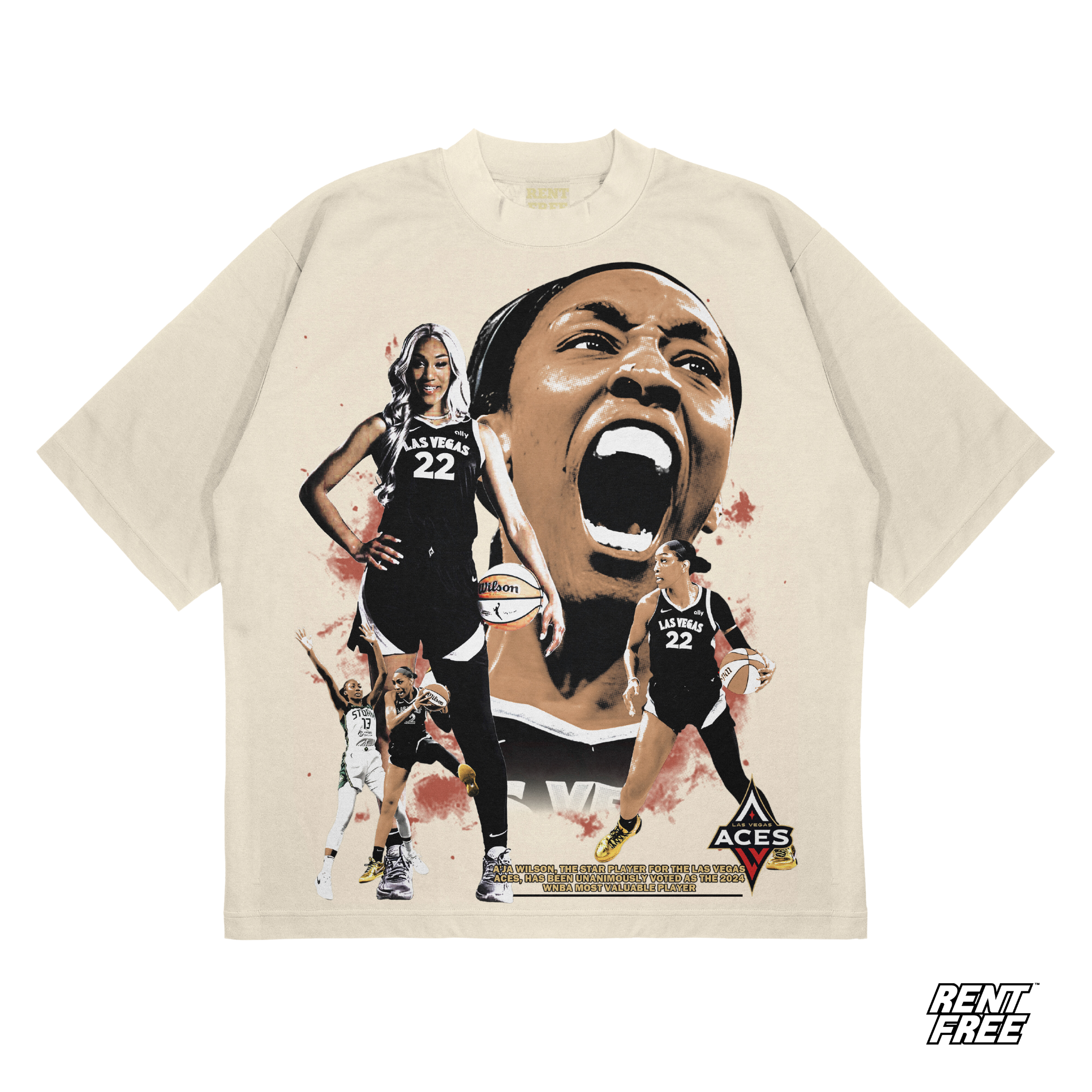 A'ja Wilson MVP Tee Hoodie, Sweatshirt | CoreVibeTees.com (Image 2)