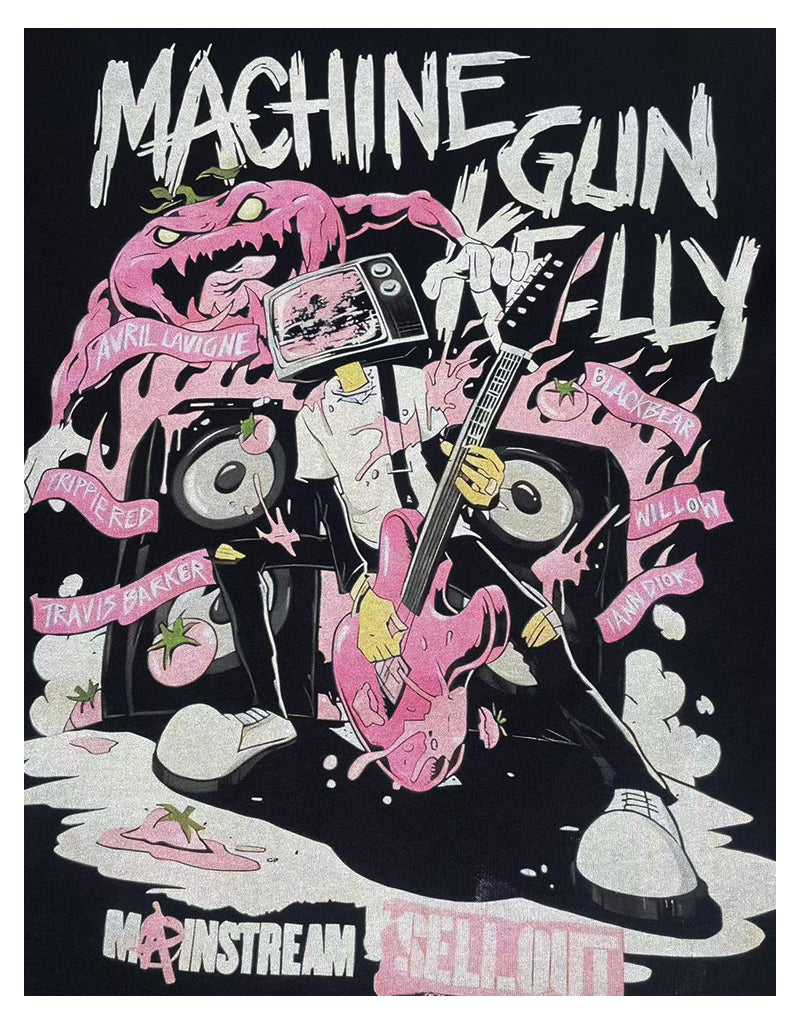 Mainstream Sellout By Mgk  Hoodie T-Shirts, Sweatshirt | CoreVibeTees.com (Image 3)