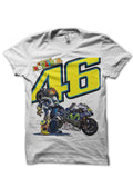 Moto GP White Half Sleeve T-Shirt Style006 Hoodie, Sweatshirt | CoreVibeTees.com