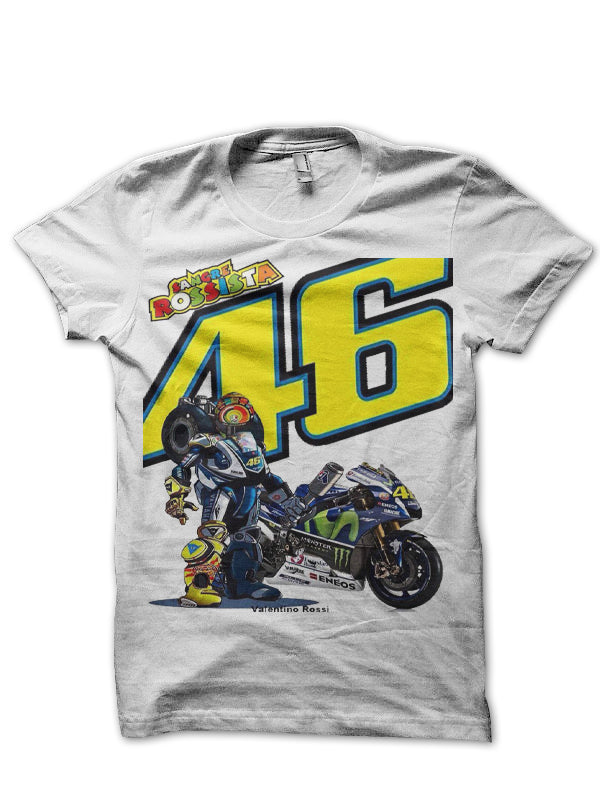 Moto GP White Half Sleeve T-Shirt Style006 Hoodie, Sweatshirt | CoreVibeTees.com