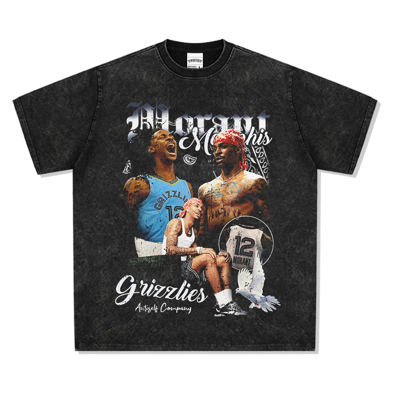Ja Morant Tee NBA 2024 Style002 Hoodie, Sweatshirt | CoreVibeTees.com (Image 2)