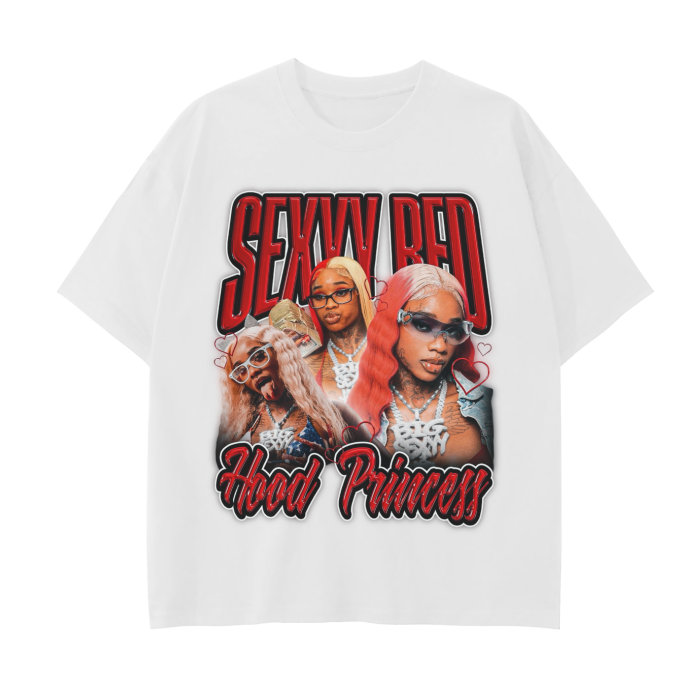 SEXXY RED "HOOD PRINCESS" TEE Hoodie, Sweatshirt | CoreVibeTees.com (Image 2)