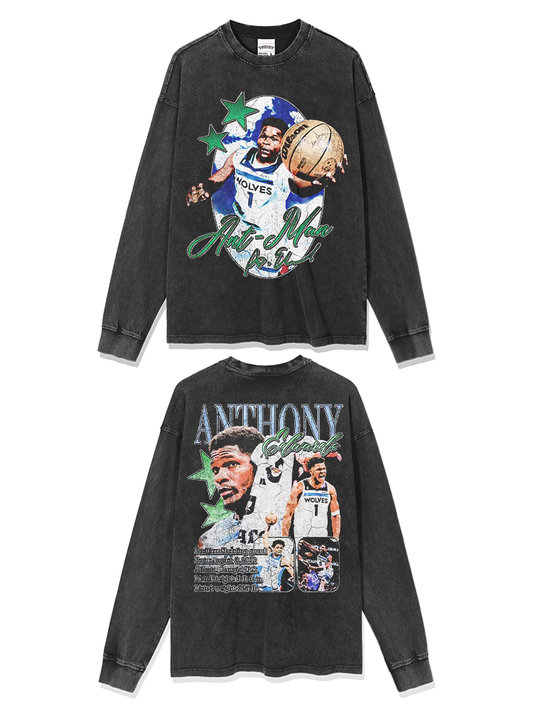 Anthony Edwards Sweatshirt NBA 2024 Style005 T-Shirts, Hoodie | CoreVibeTees.com (Image 1)
