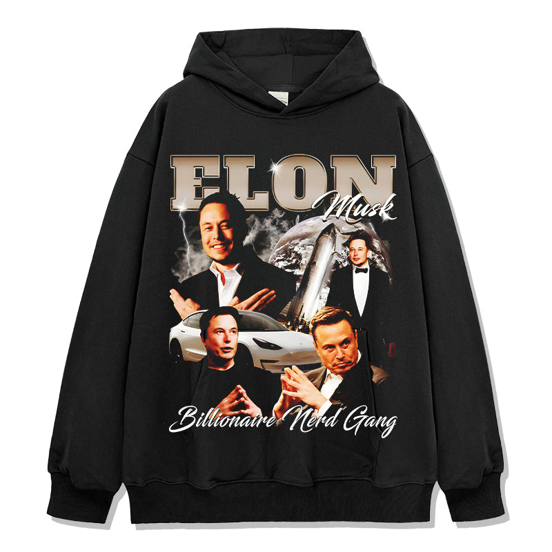 ELON MUSK "BILLIONAIRE NERD GANG" HOODIE 2024 T-Shirts, Sweatshirt | CoreVibeTees.com