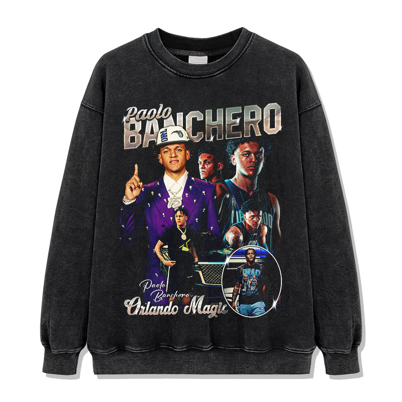 Paolo Banchero Sweatshirt NBA 2024 T-Shirts, Hoodie | CoreVibeTees.com (Image 1)