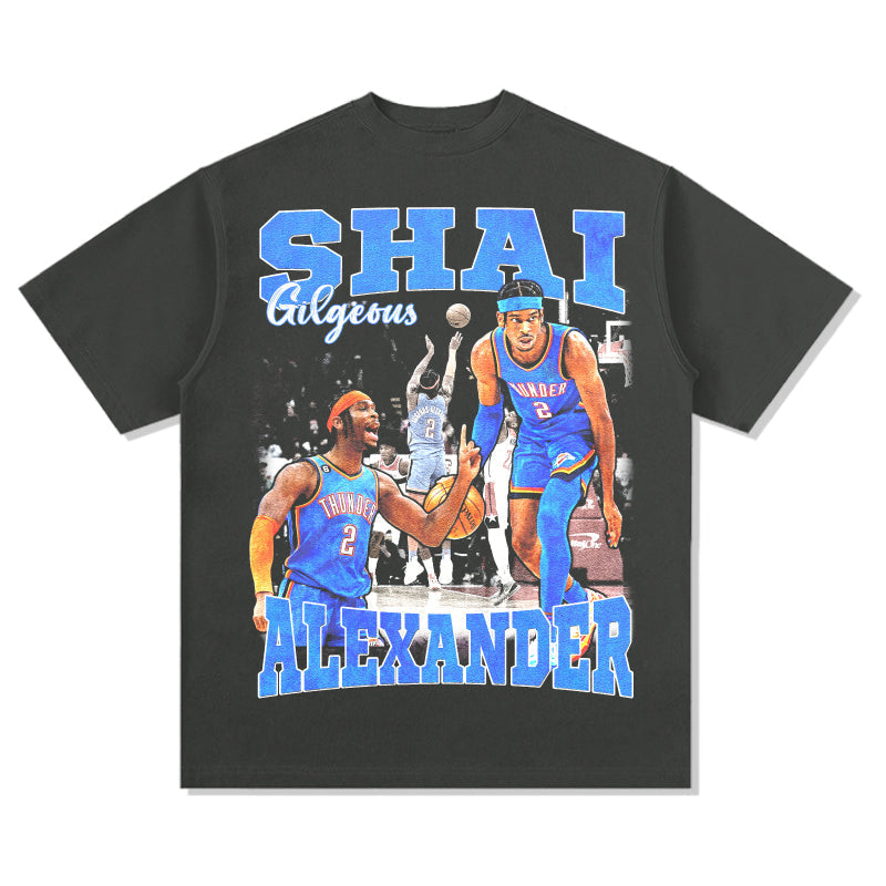 Shai Gilgeous-Alexander Tee NBA 2024 Style001 Hoodie, Sweatshirt | CoreVibeTees.com (Image 5)