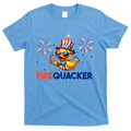 4th Of July Cute Duck Firequacker Patriotic Funny T-Shirt Hoodie, Sweatshirt | CoreVibeTees.com