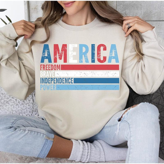 4th Of July America Usa Retro American Patriotic Fourth Of July T Shirt Design Sublimation Design Designs TK43GN