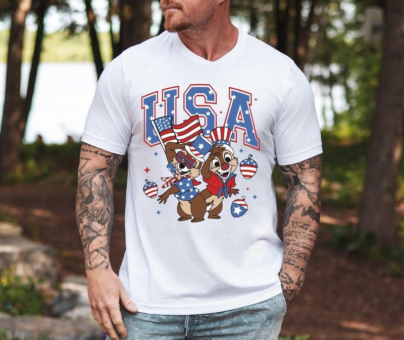 4th Of July Tshirt Sweatshirt, Independence Day Shirt, July Forth Shirt, Mouse Matching Family Shirt
