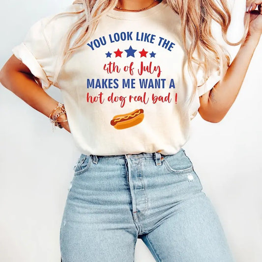 4th of July America shirt, You Look Like The Fourth Of July Shirt, USA Flag Shirt