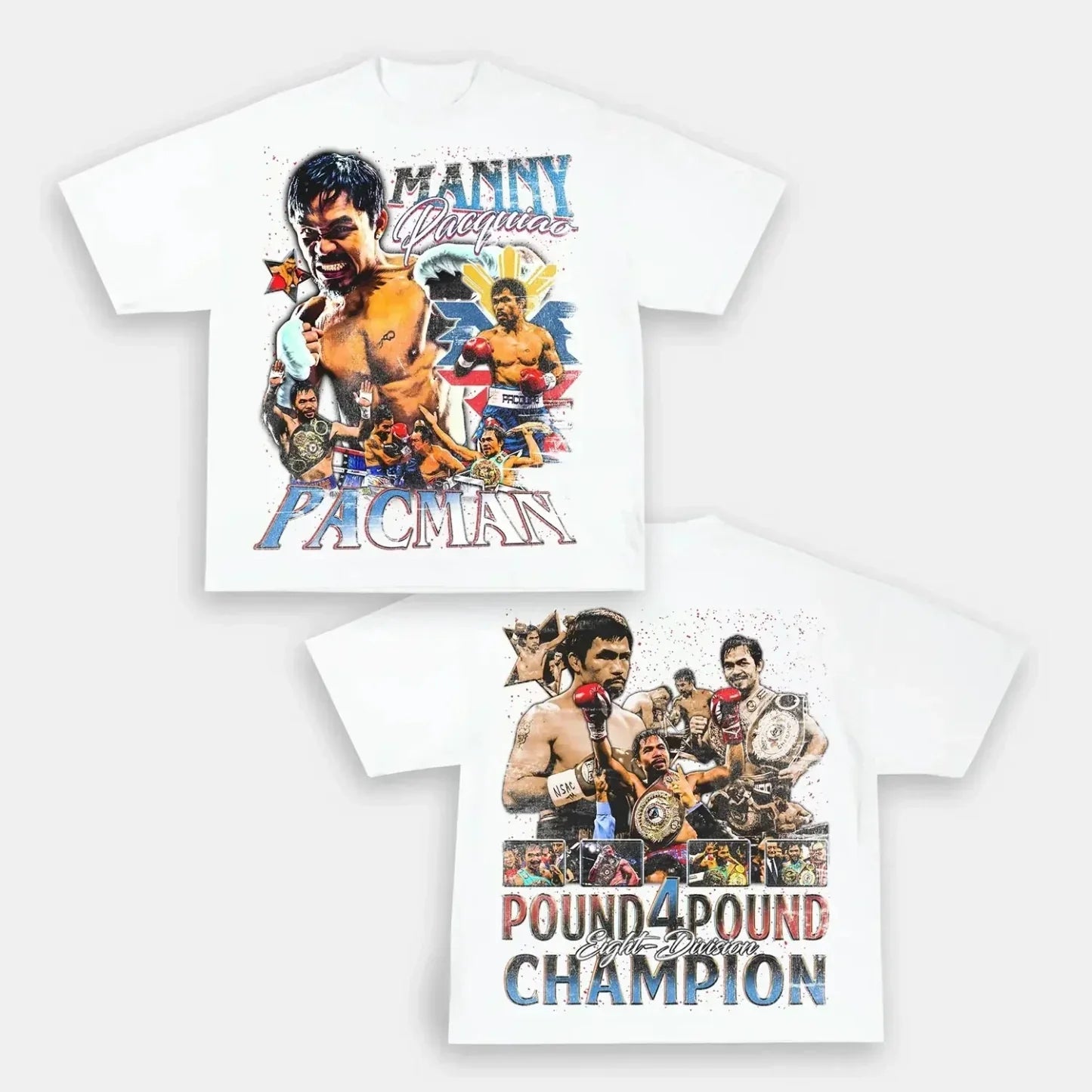 Manny Pacquiao Back Design TEE Hoodie, Sweatshirt | CoreVibeTees.com (Image 2)