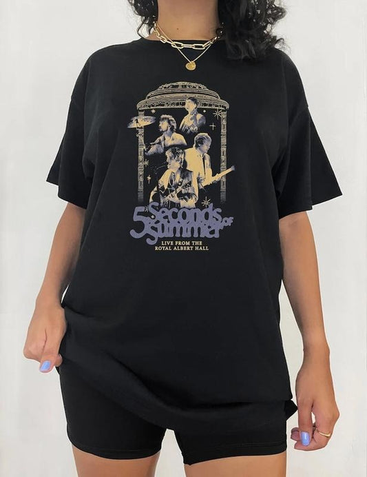 5 Seconds Of Summer Music Shirt, Vintage The Show 2023 Tour Shirt
