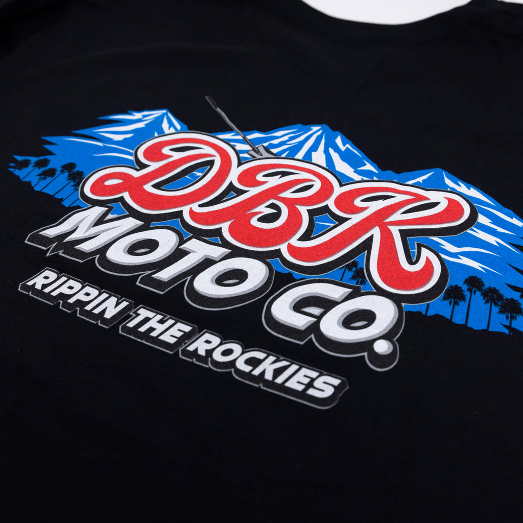 Rippin The Rockies - Premium Tall Tee Hoodie, Sweatshirt | CoreVibeTees.com (Image 4)