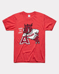 Leaning Hog Wooo Pig Sooie! Arkansas Red T-Shirt Hoodie, Sweatshirt | CoreVibeTees.com (Image 1)